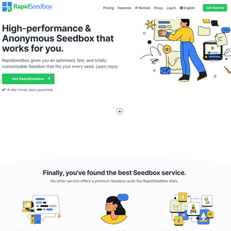 RapidSeedbox – Cloud Seedbox with VPN and Plex Support RapidSeedbox – Cloud Seedbox with VPN and Plex Support