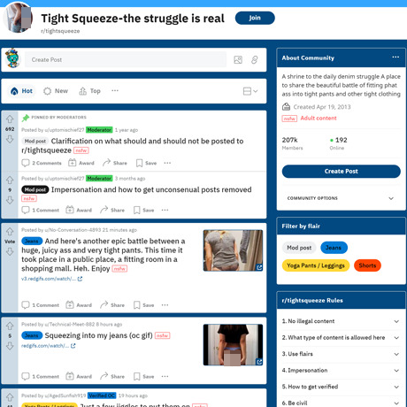 Reddit r/TightSqueeze – NSFW Subreddit for Yoga Pants and Ass Clips Reddit r/TightSqueeze – NSFW Subreddit for Yoga Pants and Ass Clips