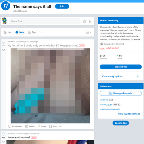 Butt Sharpies – Reddit's Unique NSFW Marker Subreddit Butt Sharpies – Reddit's Unique NSFW Marker Subreddit