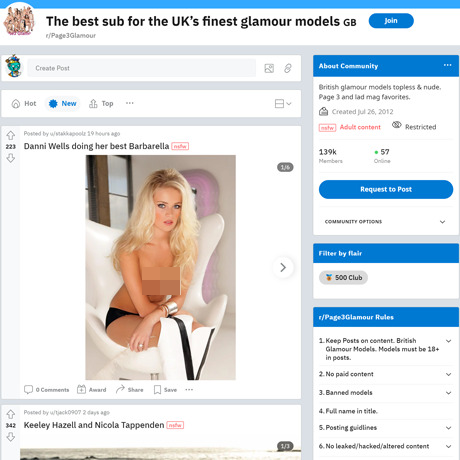 Page3Glamour – British Glamour Models Subreddit Page3Glamour – British Glamour Models Subreddit