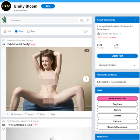 Emily Bloom – Artistic Nude Subreddit for Elegant Erotica Emily Bloom – Artistic Nude Subreddit for Elegant Erotica
