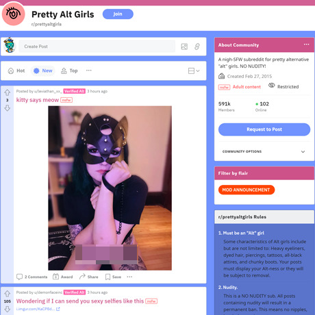 Pretty Alt Girls – A Unique Subreddit for Alternative Style Pretty Alt Girls – A Unique Subreddit for Alternative Style
