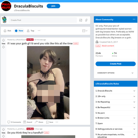 DraculaBiscuits – Goth and Alternative Tits on Reddit DraculaBiscuits – Goth and Alternative Tits on Reddit