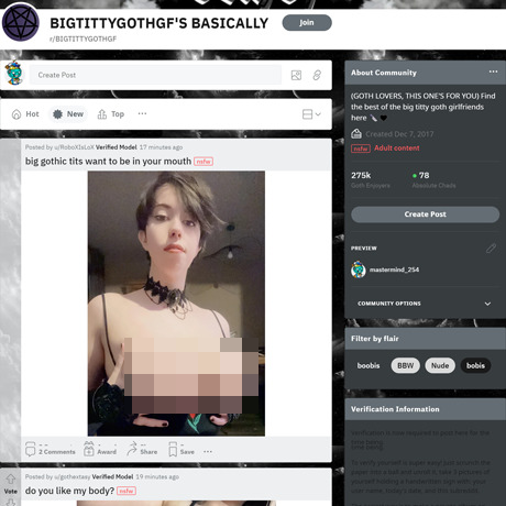 BigTittyGothGF – Busty Goth Girls Free NSFW Subreddit Review BigTittyGothGF – Busty Goth Girls Free NSFW Subreddit Review