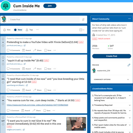 Cum Inside Me – A Reddit Haven for Cream Pie Lovers Cum Inside Me – A Reddit Haven for Cream Pie Lovers