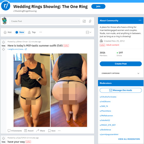 Wedding Rings Showing – NSFW Subreddit Review | R/WeddingRingsShowing Wedding Rings Showing – NSFW Subreddit Review | R/WeddingRingsShowing