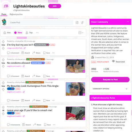 LightSkinBeauties – NSFW Reddit Subreddit for Light Skin Beauties LightSkinBeauties – NSFW Reddit Subreddit for Light Skin Beauties