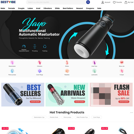 BestVibe – Online Sex Toy Shop with Affordable Electronic Masturbators BestVibe – Online Sex Toy Shop with Affordable Electronic Masturbators