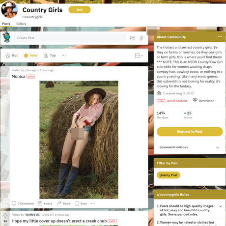 Country Girls – Wild Rural Porn on Reddit | NSFW Community Country Girls – Wild Rural Porn on Reddit | NSFW Community