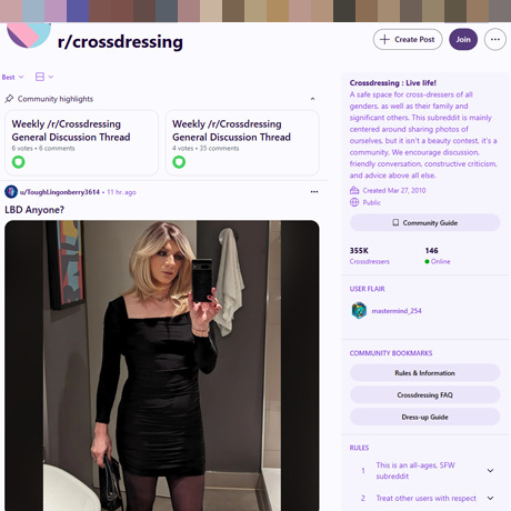 Reddit Crossdressing – Community for Crossdressers, Advice & Support Reddit Crossdressing – Community for Crossdressers, Advice & Support