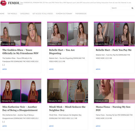 FemJOI – Femdom JOI Videos and Free Porn Download Sites Like Femjoi.xyz FemJOI – Femdom JOI Videos and Free Porn Download Sites Like Femjoi.xyz