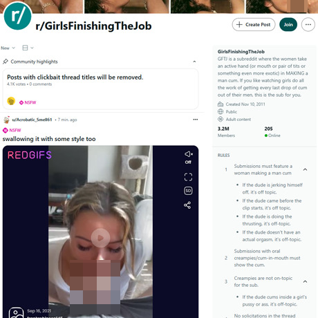Reddit GirlsFinishingTheJob – NSFW Subreddit for Handjobs & Blowjobs Reddit GirlsFinishingTheJob – NSFW Subreddit for Handjobs & Blowjobs
