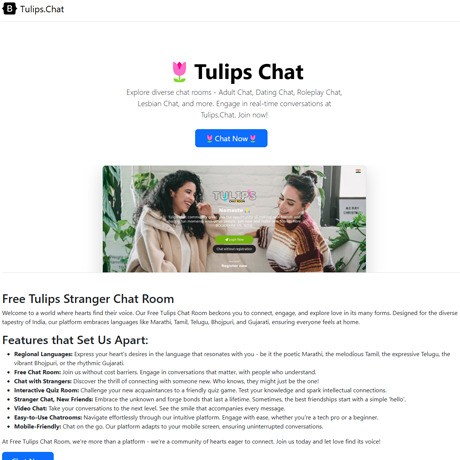 TulipsChat – In-Depth Review of Indian & Bengali Sex Chat Rooms TulipsChat – In-Depth Review of Indian & Bengali Sex Chat Rooms