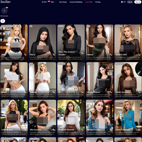 SoulGen – AI-Powered Sex Chat and Custom Image Generation SoulGen – AI-Powered Sex Chat and Custom Image Generation