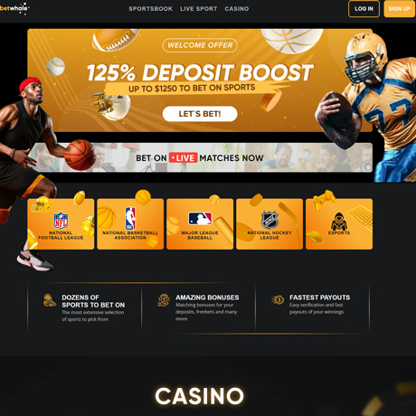 BetWhale – Sportsbook and Casino Review | Betting Sites BetWhale – Sportsbook and Casino Review | Betting Sites