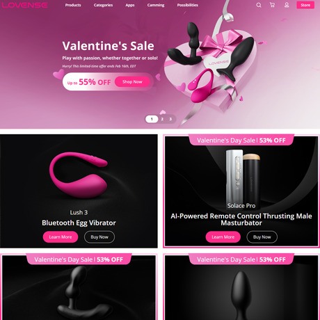 Lovense – Remote Controlled Sex Toys for Couples Lovense – Remote Controlled Sex Toys for Couples