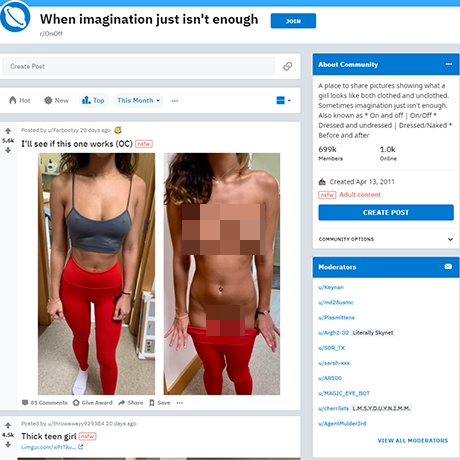 OnOff – Reddit Subreddit for Dressed vs. Undressed Photos OnOff – Reddit Subreddit for Dressed vs. Undressed Photos