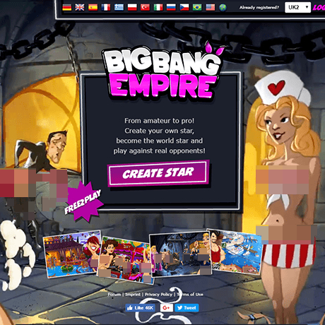 Big Bang Empire – Adult Game to Create Your Own Pornstar Big Bang Empire – Adult Game to Create Your Own Pornstar