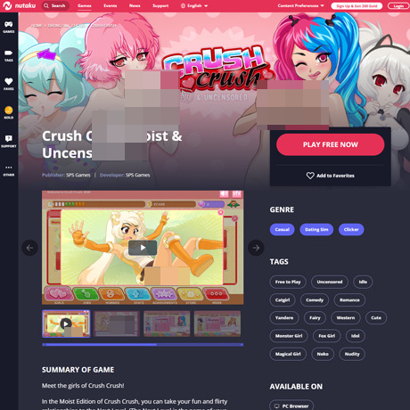 Crush Crush – Adult Idle Dating Sim with Anime Girls and More Crush Crush – Adult Idle Dating Sim with Anime Girls and More