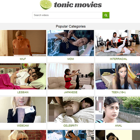 TonicMovies – Porn Aggregator with Extensive Video Categories TonicMovies – Porn Aggregator with Extensive Video Categories