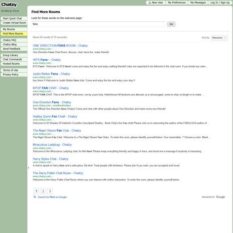 Chatzy – Anonymous Adult Chat Rooms with No Registration Chatzy – Anonymous Adult Chat Rooms with No Registration