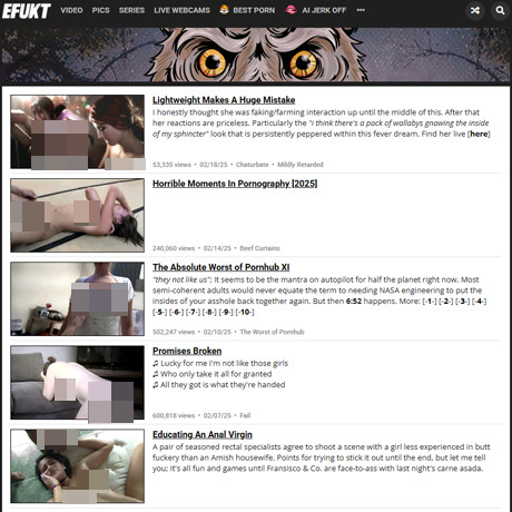 eFukt β Funny Porn Sites and Hilarious Adult Content eFukt β Funny Porn Sites and Hilarious Adult Content