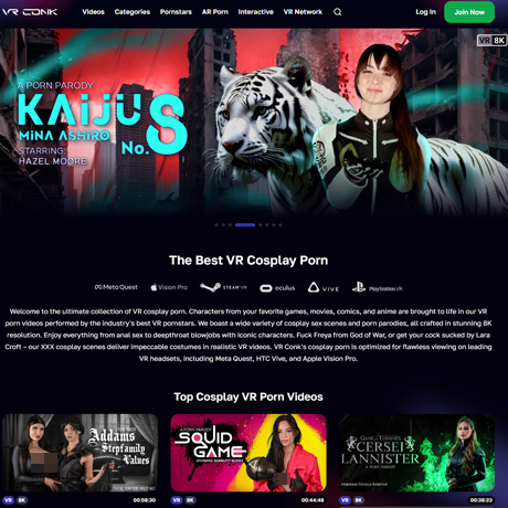 VRConk – Immersive VR Porn Parodies & Exclusive Originals VRConk – Immersive VR Porn Parodies & Exclusive Originals