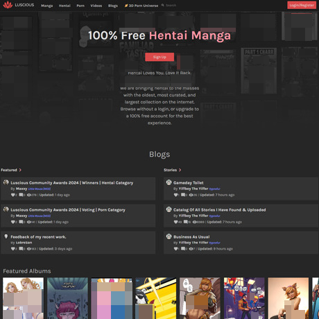 Luscious – A Vast Library of Hentai Manga, Videos & More Luscious – A Vast Library of Hentai Manga, Videos & More