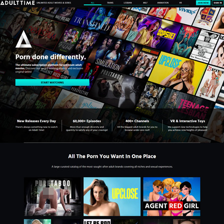 AdultTime – Premium Porn Streaming Like Netflix with Top Channels AdultTime – Premium Porn Streaming Like Netflix with Top Channels
