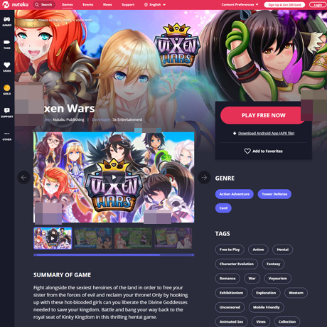 Vixen Wars – Hentai Tower Defense Action Game Review Vixen Wars – Hentai Tower Defense Action Game Review