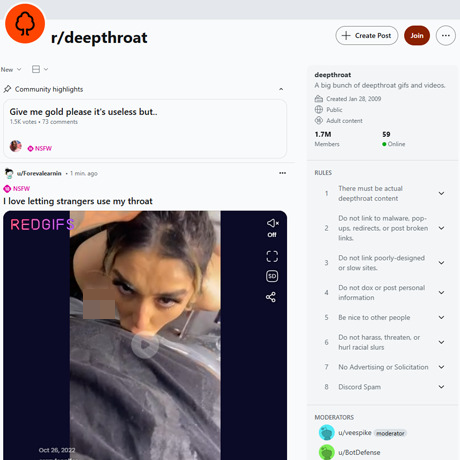Reddit Deepthroat – The Ultimate NSFW Subreddit for Deepthroat Lovers Reddit Deepthroat – The Ultimate NSFW Subreddit for Deepthroat Lovers
