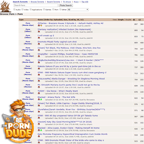 The Pirate Bay – Porn Torrent Sites Like Thepiratebay.org The Pirate Bay – Porn Torrent Sites Like Thepiratebay.org