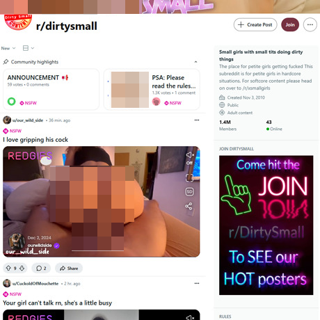 Reddit DirtySmall – Petite XXX Subreddit for Small Girls Reddit DirtySmall – Petite XXX Subreddit for Small Girls