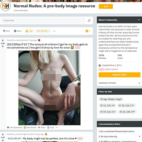 Normal Nudes – Real People Sharing Authentic Amateur Nudes on Reddit Normal Nudes – Real People Sharing Authentic Amateur Nudes on Reddit