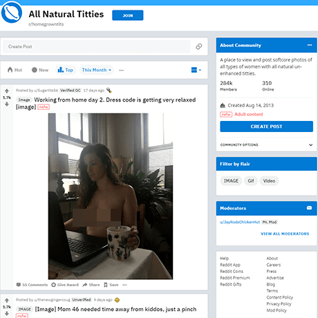 HomegrownTits – Natural Amateur Tits Community on Reddit HomegrownTits – Natural Amateur Tits Community on Reddit