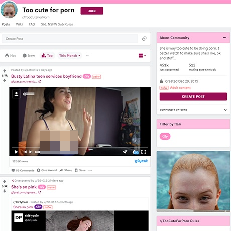 TooCuteForPorn – Subreddit for Cute NSFW Content | Free Adult Community TooCuteForPorn – Subreddit for Cute NSFW Content | Free Adult Community