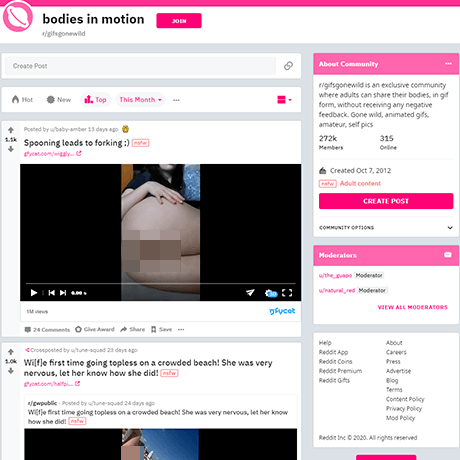 GifsGoneWild – Amateur GIFs and Videos on Reddit GifsGoneWild – Amateur GIFs and Videos on Reddit