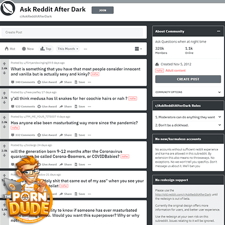 Ask Reddit After Dark – Real Confessions & Candid Sex Questions Ask Reddit After Dark – Real Confessions & Candid Sex Questions