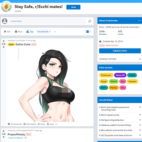 Ecchi – Top Subreddit for Solo Anime Babes and NSFW Art Ecchi – Top Subreddit for Solo Anime Babes and NSFW Art