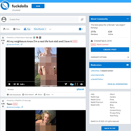 FuckDoll – Reddit's Go-To NSFW Subreddit for Rough Sex FuckDoll – Reddit's Go-To NSFW Subreddit for Rough Sex