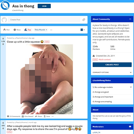Ass In Thong – Subreddit for Ass and Thong Lovers | NSFW Ass In Thong – Subreddit for Ass and Thong Lovers | NSFW