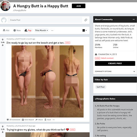 HungryButts – A Subreddit for Ass Lovers and NSFW Butt Content | Reddit HungryButts – A Subreddit for Ass Lovers and NSFW Butt Content | Reddit