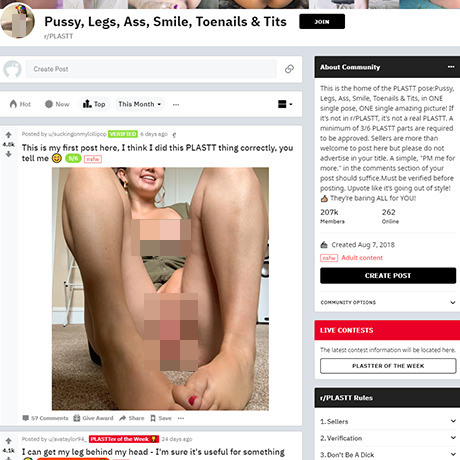 PLASTT – Reddit NSFW Subreddit Review | What PLASTT Means PLASTT – Reddit NSFW Subreddit Review | What PLASTT Means