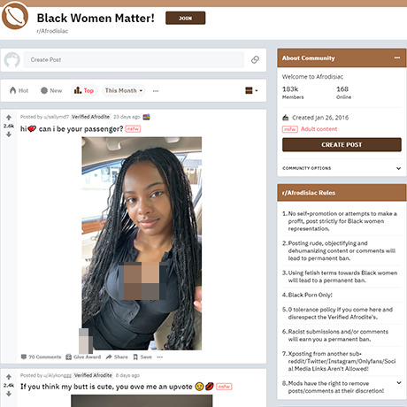 Afrodisiac – Ebony NSFW Subreddit with Stunning Content Afrodisiac – Ebony NSFW Subreddit with Stunning Content