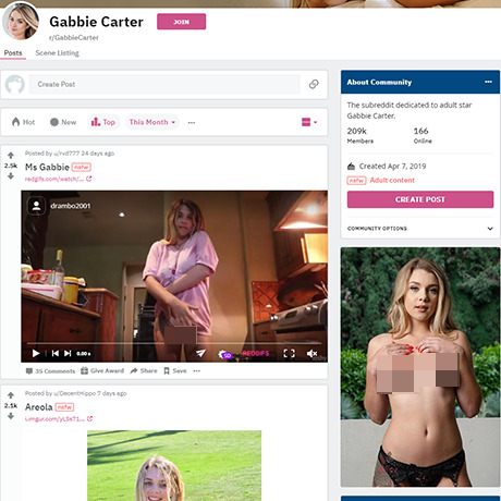 Gabbie Carter – Curvy Blonde Nudes and Subreddit Community Gabbie Carter – Curvy Blonde Nudes and Subreddit Community