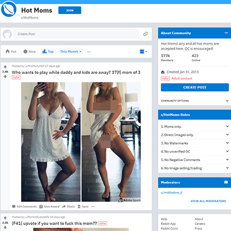 Hot Moms – A Top Reddit NSFW Subreddit for MILF Enthusiasts Hot Moms – A Top Reddit NSFW Subreddit for MILF Enthusiasts