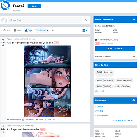 r/Tentai – A NSFW Reddit Community for Tentacle Hentai Enthusiasts r/Tentai – A NSFW Reddit Community for Tentacle Hentai Enthusiasts