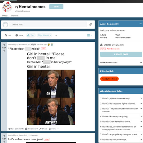 Hentai Memes – Funny NSFW Subreddit for Hentai Lovers Hentai Memes – Funny NSFW Subreddit for Hentai Lovers