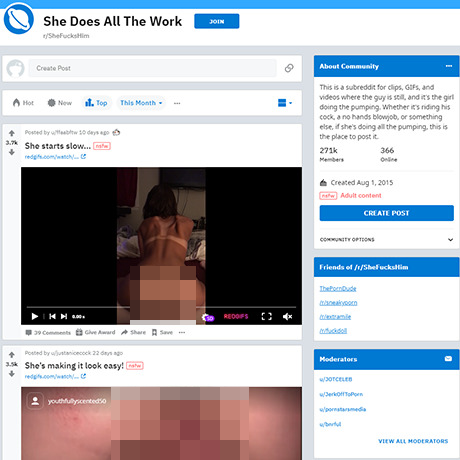 Reddit SheFucksHim – Women-Powered NSFW Videos | Free Subreddit Reddit SheFucksHim – Women-Powered NSFW Videos | Free Subreddit