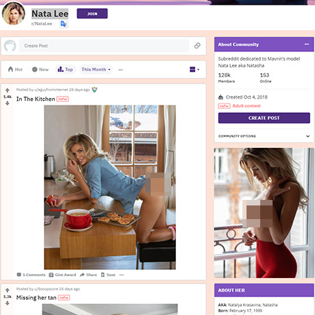 Nata Lee – The Ultimate Reddit Subreddit for Russian Blonde Erotica Nata Lee – The Ultimate Reddit Subreddit for Russian Blonde Erotica